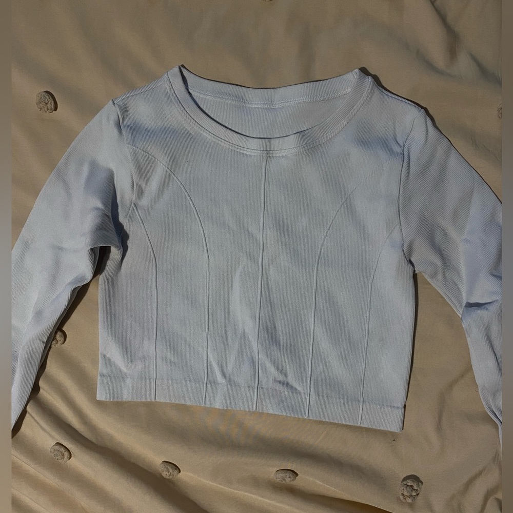 cropped long sleeve